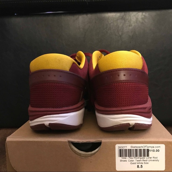 Men’s Nike Lunar Rod SB “Team Red” - sz 8.5 - Picture 5 of 8